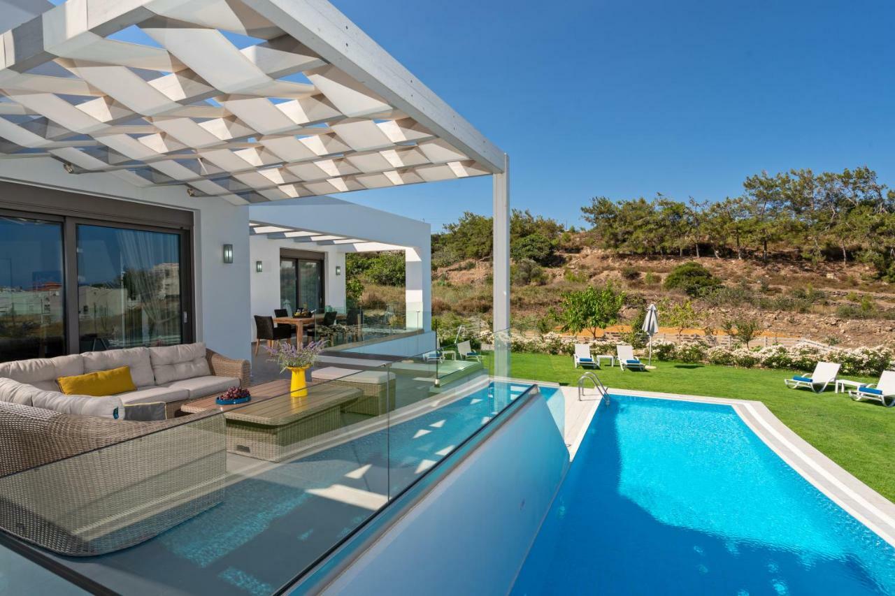 Eolia Iconic Villa, Walking Distance To The Beach, By Thinkvilla Pánormos Exteriör bild